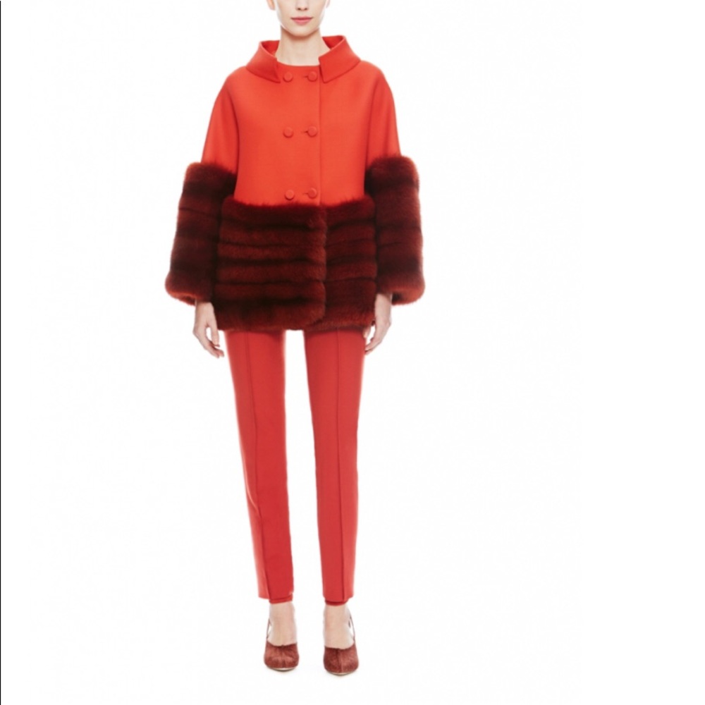 Carolina Herrera Pintuck Pants